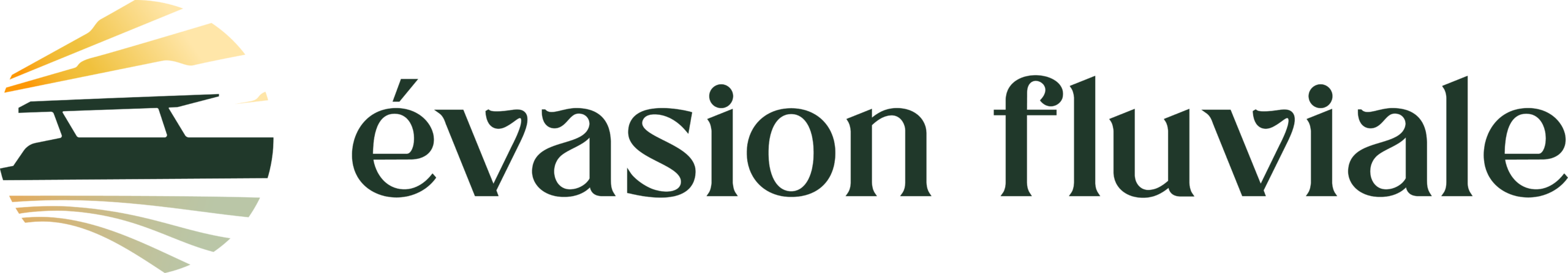 Évasion Fluviale_logo horizontal_couleur